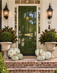 Green Dotted Pumpkin