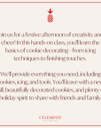 Christmas Cookie Decorating Class | Dec. 8