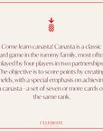Canasta Class | Nov. 3 & 10