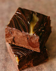 Dark Chocolate Sea Salt Caramel Fudge