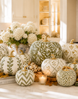Green Heritage Medallion Pumpkin