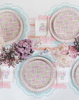 Mahjong Dessert Plates