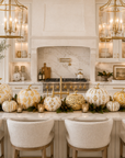 Gold Garden Trellis Pumpkin