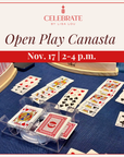 Open Play Canasta | Nov. 17