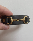 Leather Bit Bracelet on a white background