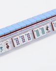 Osler Mahjong tiles displayed on an acrylic rack