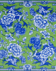 Green and Blue Chinoiserie Dinner Napkins