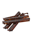 Set of tortoiseshell mahjong racks on a white background