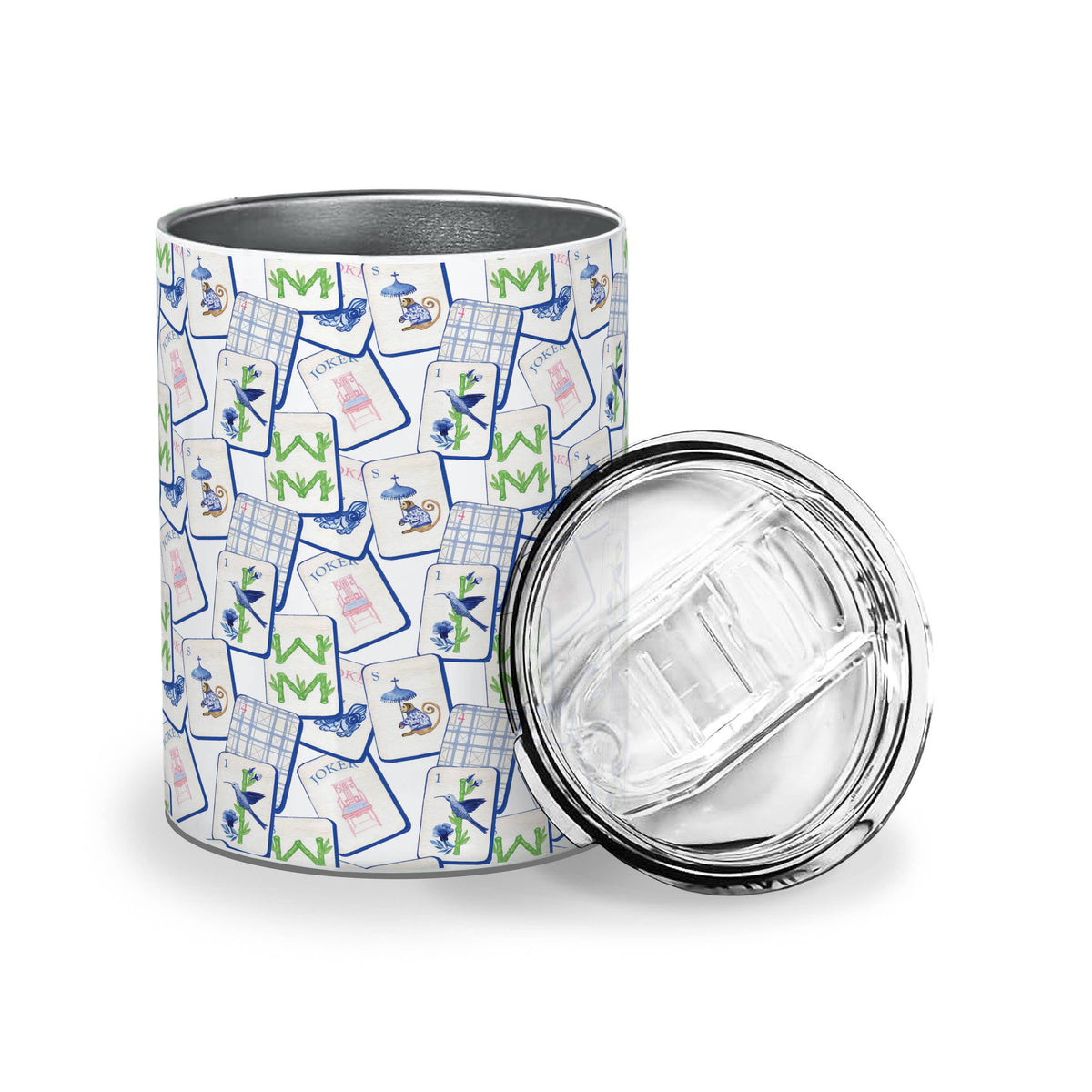 Mahjong Tiles Insulated Tumbler