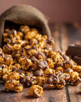 Caramel Chocolate Drizzle Gourmet Popcorn