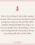 Open Play Canasta | September 29