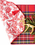 Nutcracker Toile Reversible Table Runner