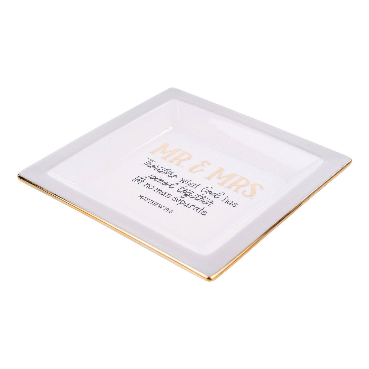 Mr. &amp; Mrs. Joined Together Trinket Tray