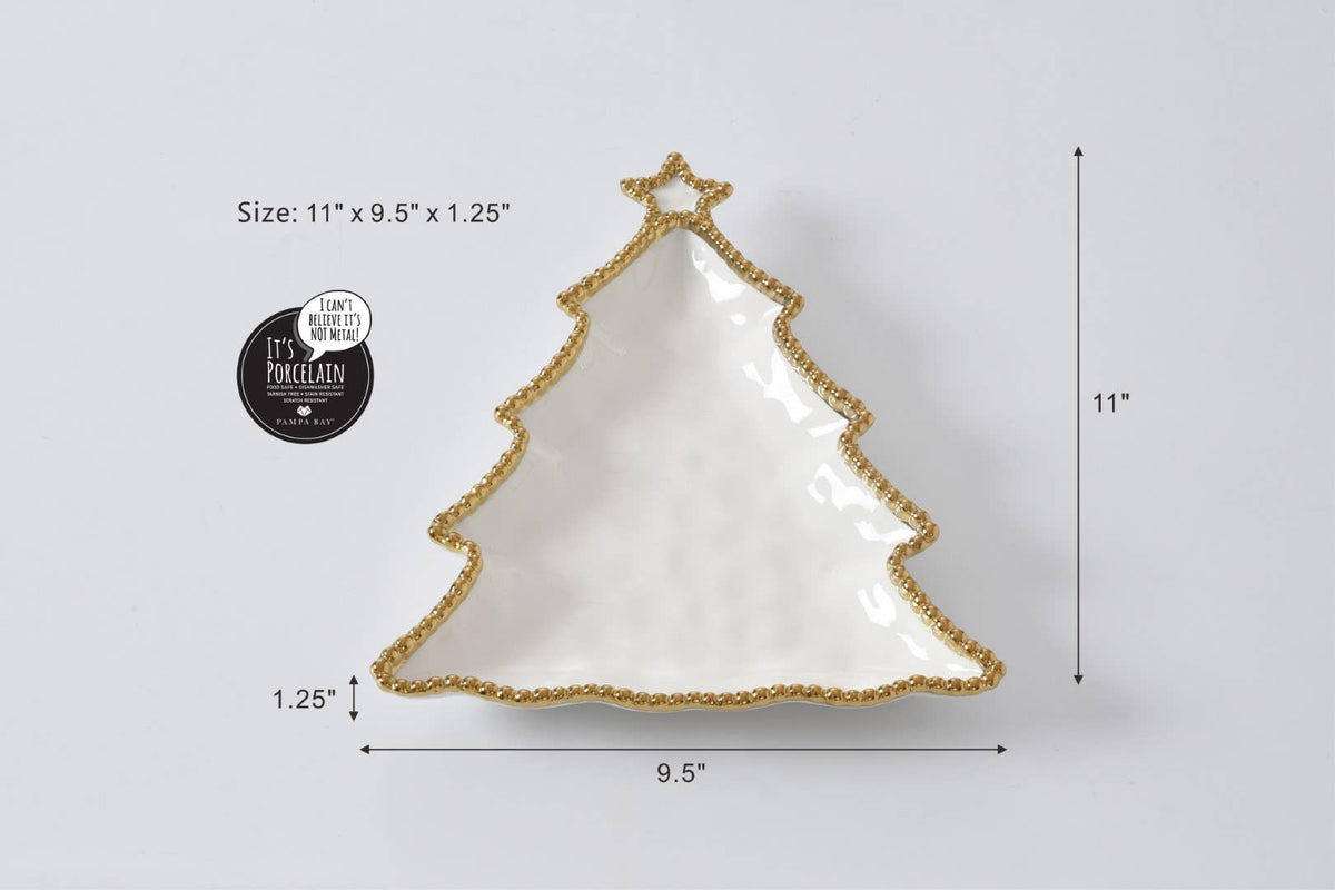 Christmas Tree Platter