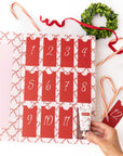 Peppermint Toile 12 Day Hand Cream Advent Calendar