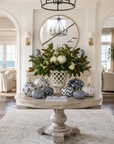Navy Chevron Pumpkin