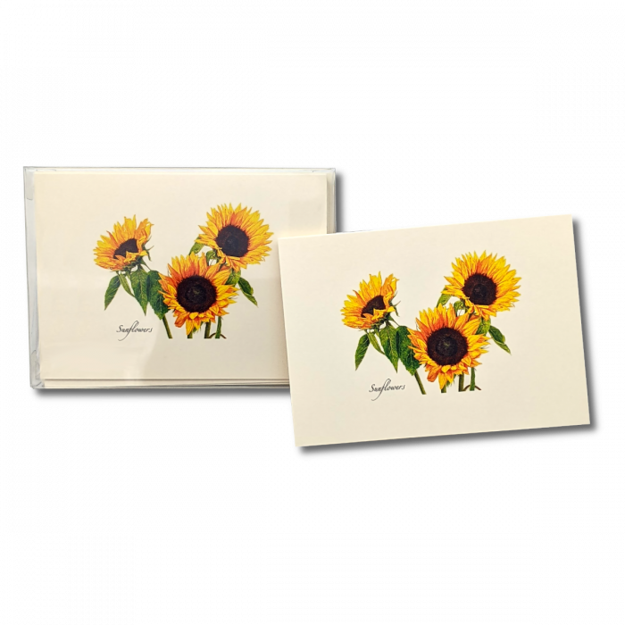 Sunflowers Notecards