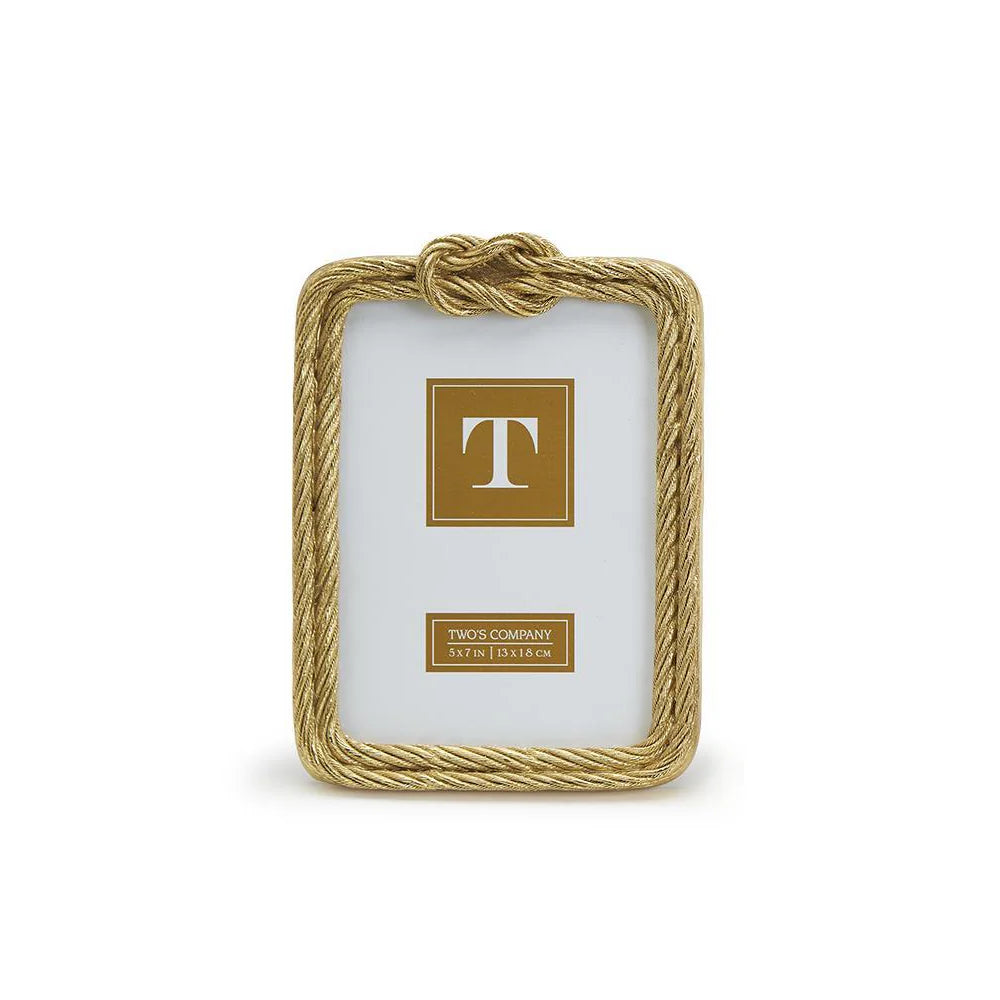 Golden Threads Top Knot Rope Frame