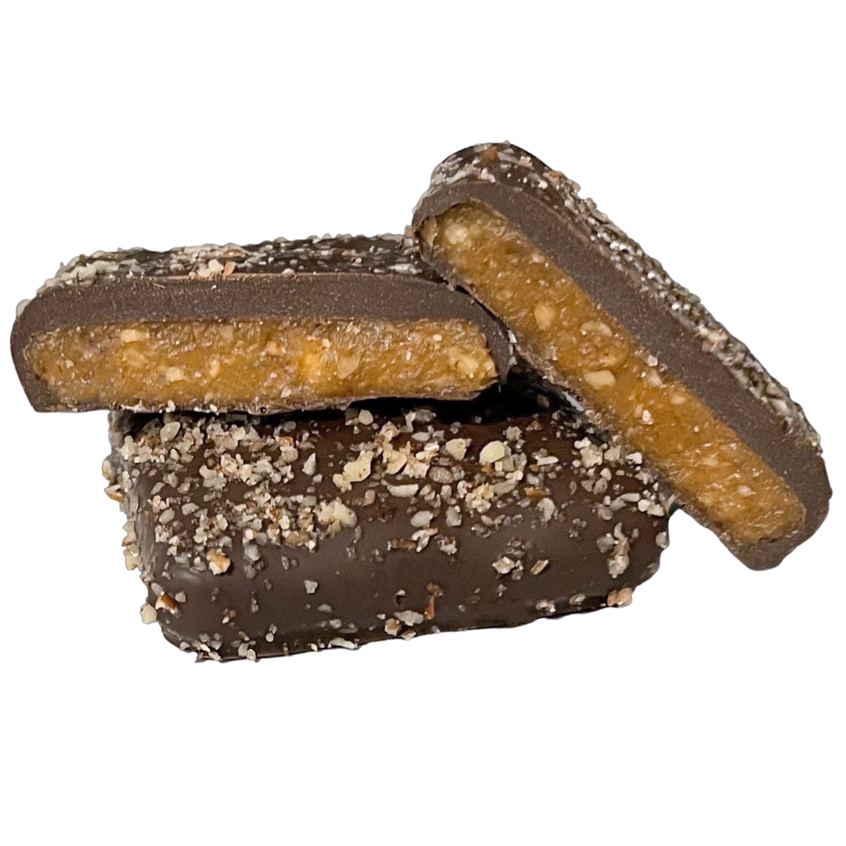 Griff's Pecan Toffee - Dark Chocolate Toffee
