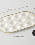 Oval Deviled Egg Tray