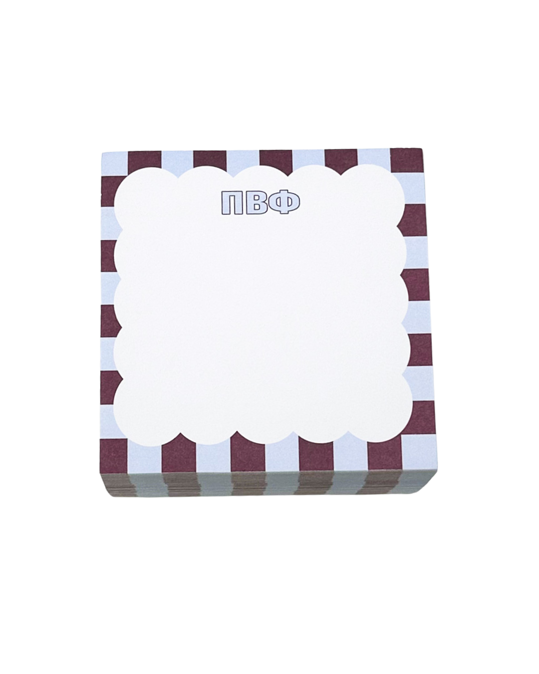 Scallop Sorority Note Cube