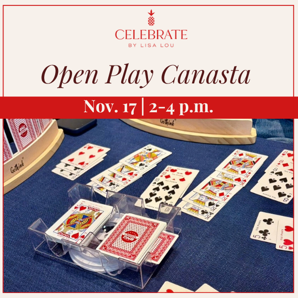 Open Play Canasta | Nov. 17