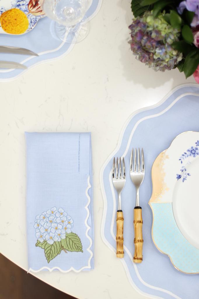 Hydrangea Napkin