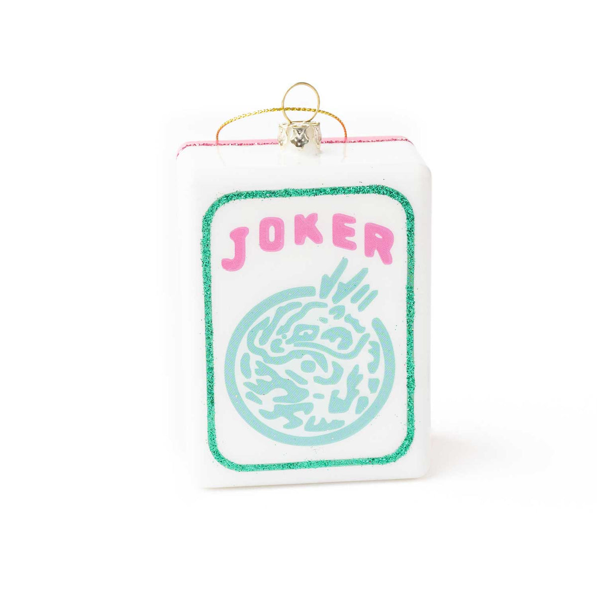 Joker Mahjong Tile Ornament