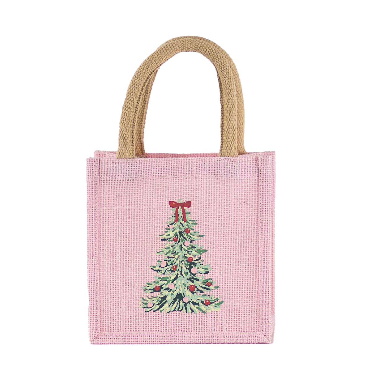 Petite Pink Noelle Tree Tote