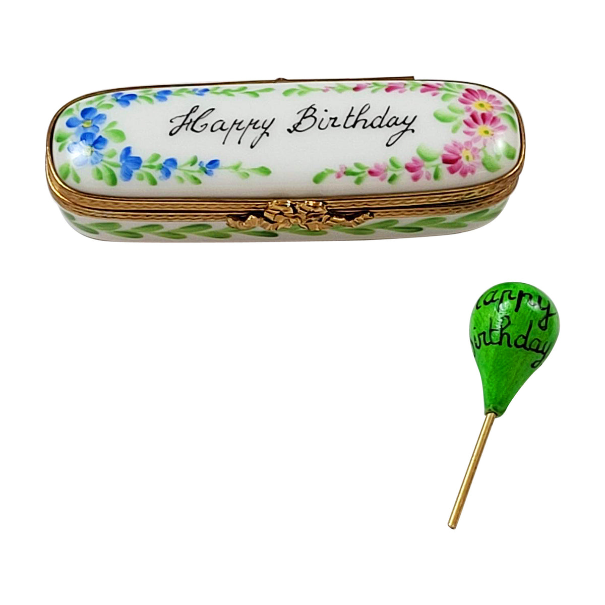 Happy Birthday Oblong Box