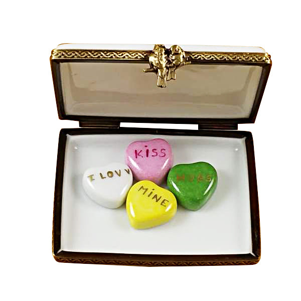 Envelope with Conversation Heart Box