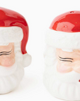 Set of Santa Head Salt and Pepper Shakers