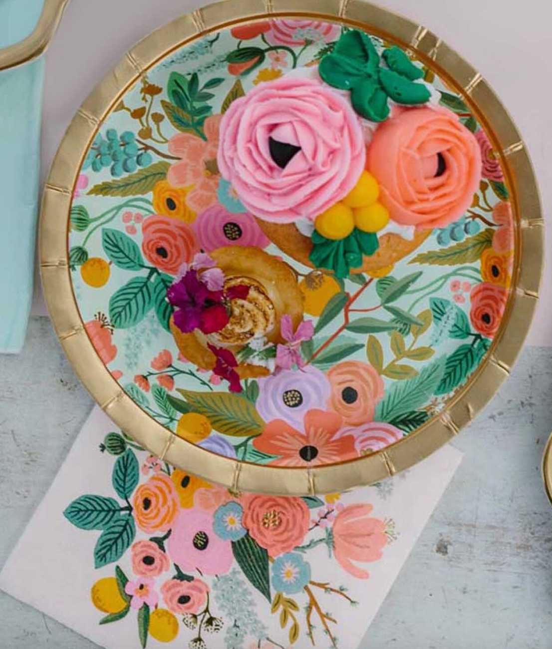 Garden Party Salad/Dessert Plates