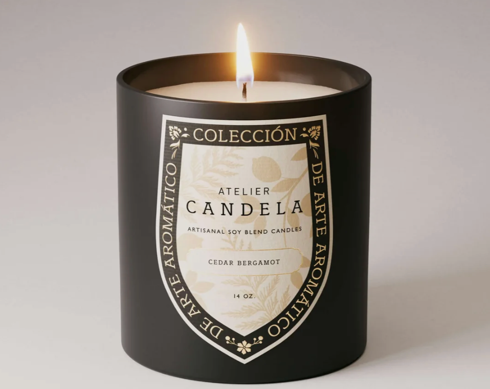 Atelier Candela Cedar Bergamot Candle