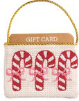 Holiday Needlepoint Gift Card Holder