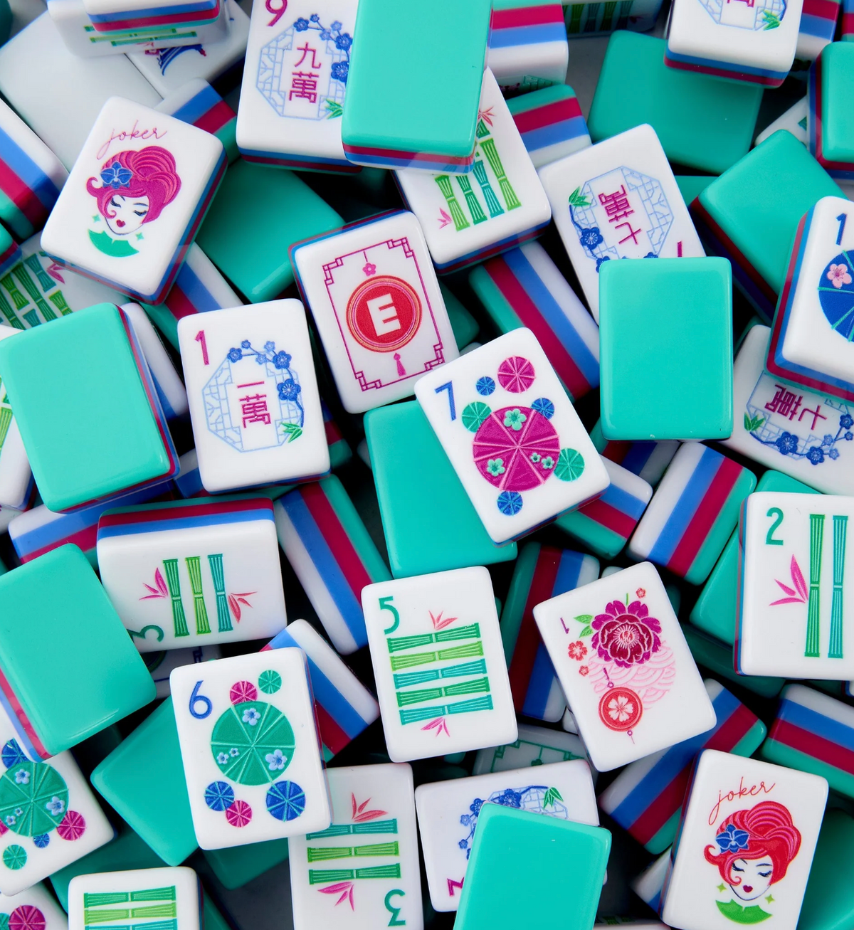 Seabreeze Mahjong Tiles