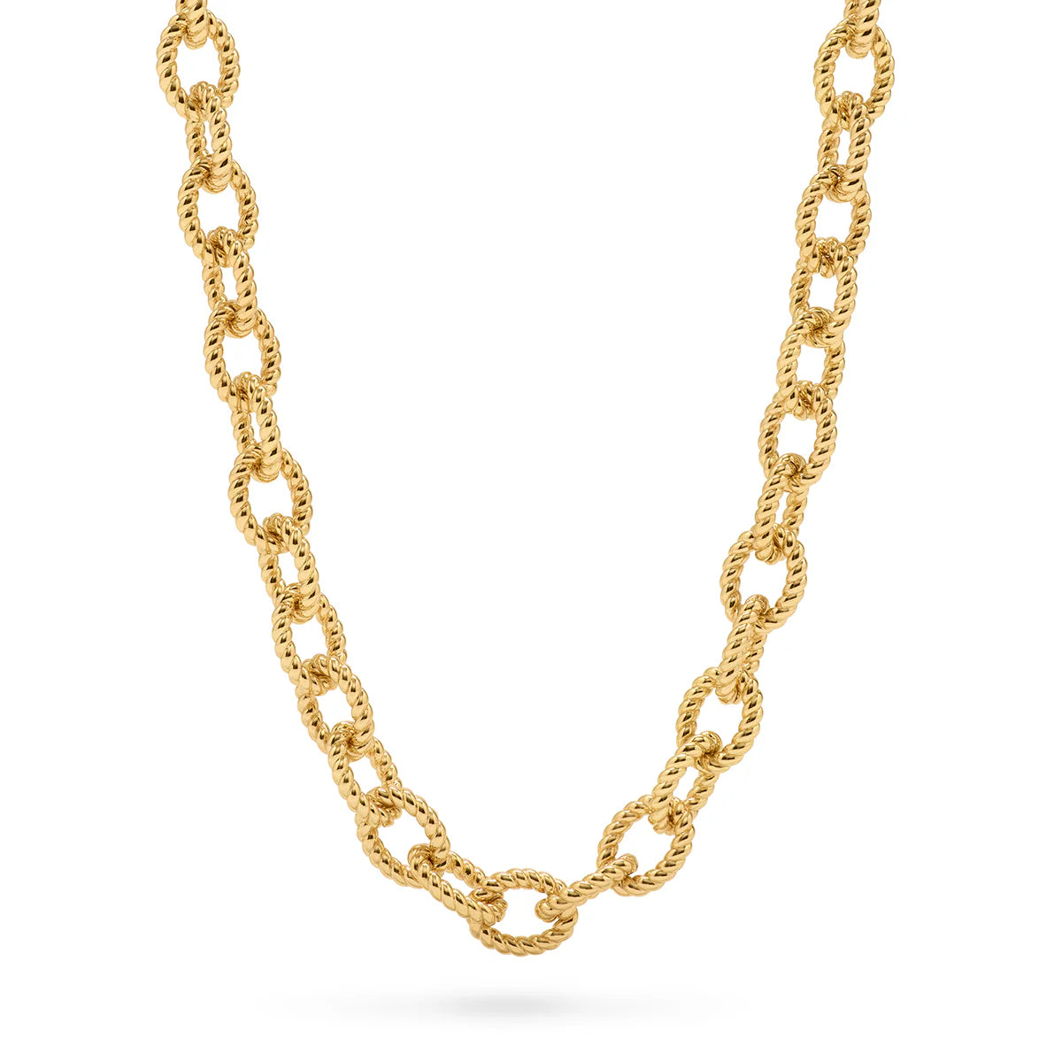 Victoria Gold Small Chain Necklace