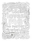 The Power of a Praying Girl Coloring Book
