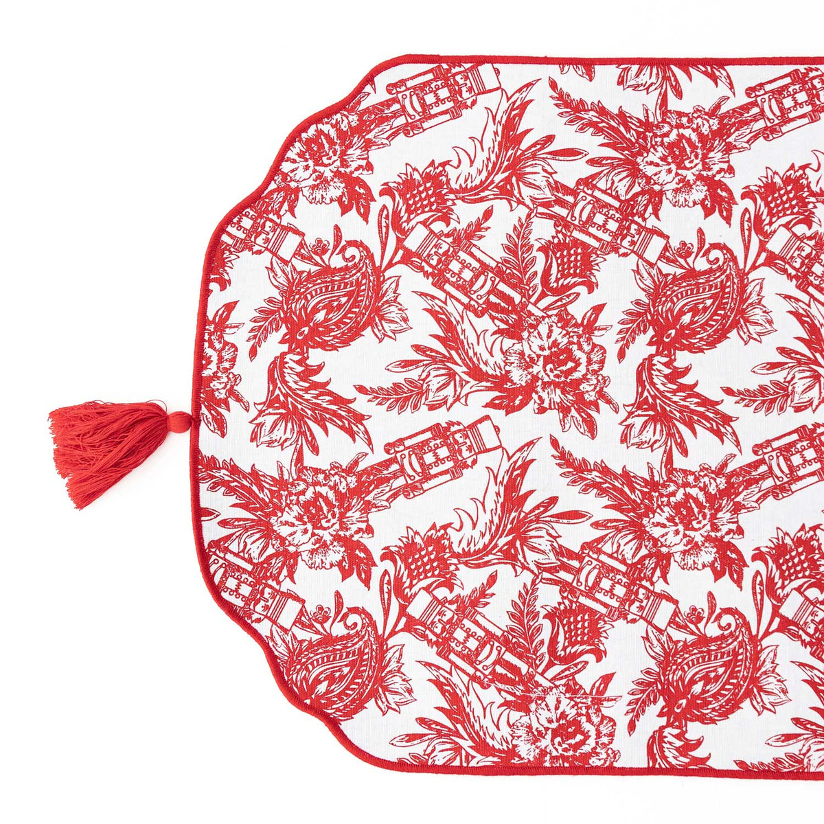 Nutcracker Toile Reversible Table Runner