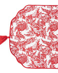 Nutcracker Toile Reversible Table Runner