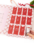 Peppermint Toile 12 Day Hand Cream Advent Calendar