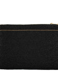 Holiday Magic Santa Beaded And Embroidered Crossbody Handbag