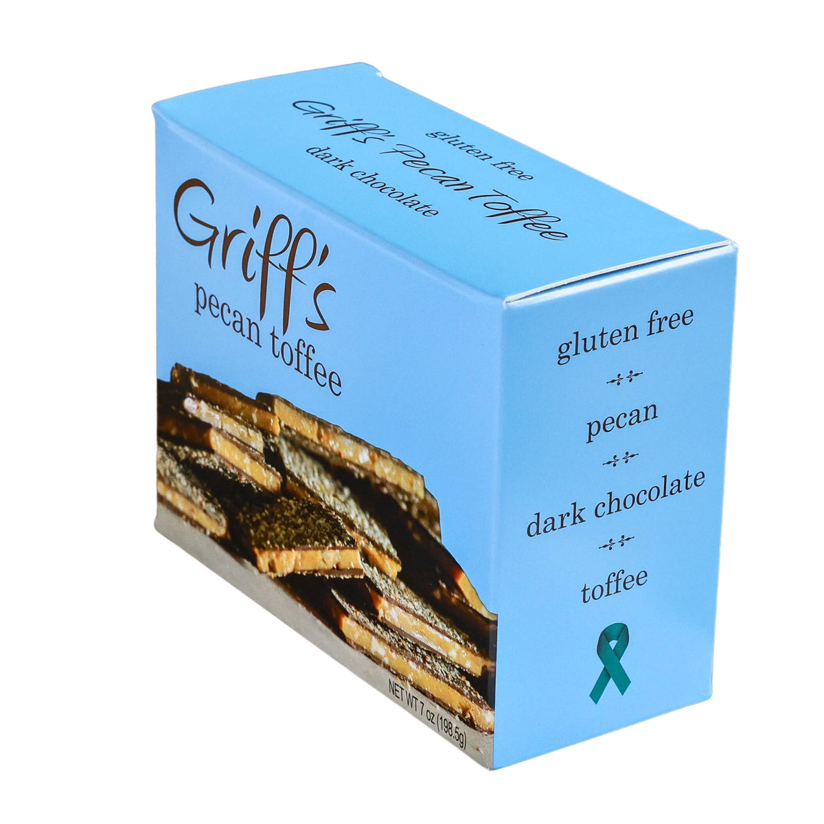 Griff's Pecan Toffee - Dark Chocolate Toffee