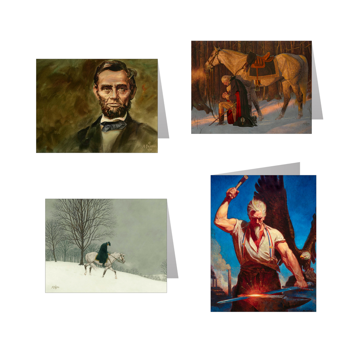Patriotic Note Cards