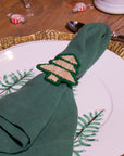 Christmas Tree Napkin Ring - set of 12